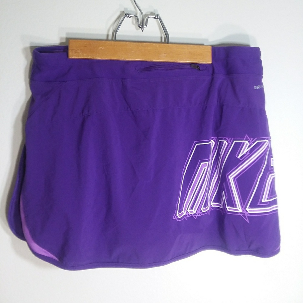 Purple DRI-FIT Nike skort-skirt